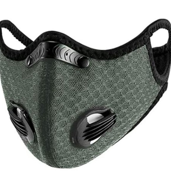 Unisex Reusable Sports Face Mask With Filter - Picture 12 of 13